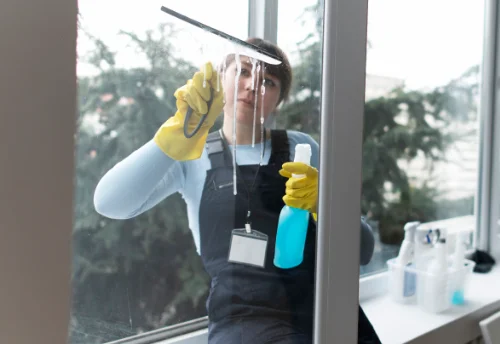 Nettoyage de vitres intérieures et extérieures à Marconnelle